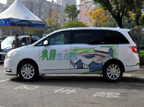 雅江户外车贴喷绘如何保持效果?